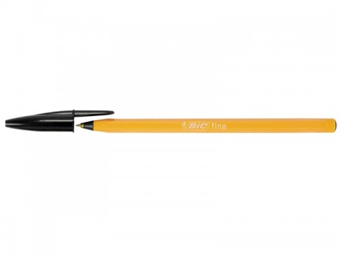 Długopis orange Bic czarny