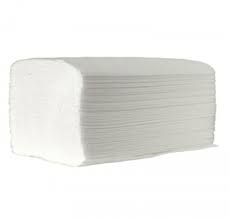 Ręcznik papierowy typu ZZ biała makulatura 20 bind